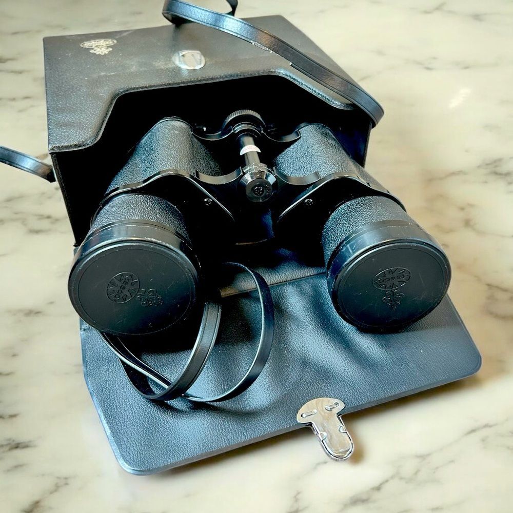 Vintage TASCO Binoculars Model 306 Fully Coated with Case